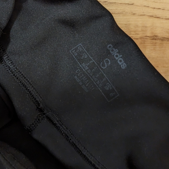 Adidas Leggings Climalite Women's Size Small with Thigh Pocket - Picture 7 of 8